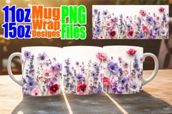 Garden Glam Mug Wrap - Sublimation Charm Product Image 1