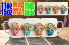 Bright Easter 3D Mug Design - Colorful Joy Product Image 1