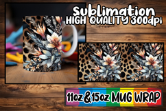 Dreamy afternoons sublimation print wrap, Leopard Prints Product Image 1