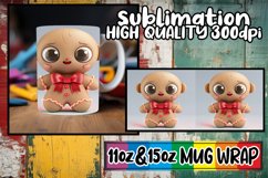 Winter 3D Christmas Mug Wrap for Holidays Product Image 1