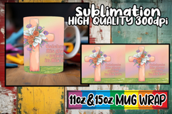 Dreamy skies 11oz 15oz mug wrap, Cross Product Image 1