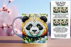 Graceful 11oz Png Mug Wrap Design , Animals Product Image 1