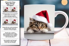 Christmas Kitty Pattern Mug: 11oz/15oz Product Image 1