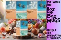 Nature’s Splendor Mug Wrap Sublimation 11oz/15oz Product Image 1