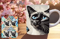 Charming Cat Mug Sublimation Collection - 11oz &amp; 15oz Option Product Image 1