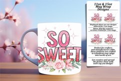 Whimsical 15oz Mug Wrap Png Artwork , Valentines Product Image 1