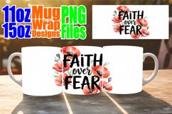 Radiant hearts 11oz 15oz sublimation wrap, Christian Product Image 1