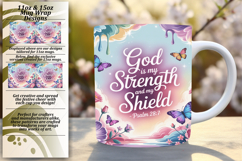 Timeless 15oz Mug Wrap Png Design , Christian Product Image 1