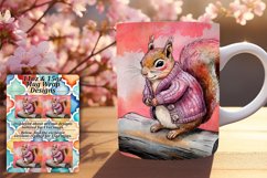 Fashionable 11oz Mug Wrap Png Artwork , Animals Product Image 1