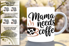 Lovely 15oz Mug Wrap Png Design , Mother&#039;s Day Product Image 1