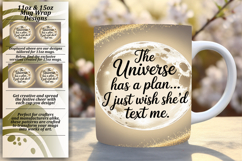 RADIANT 15oz Mug Wrap PNG Design , Girl Quote Product Image 1