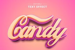 Editable Text Effect for Illustrator. Vector Graphic styles Product Image 1