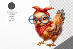 Chicken clipart, Funny clipart, Cute clipart Product Image 1