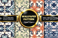 Wallpaper Pattern Digital Papers - 04 Variations Product Image 1