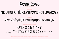 Rosy Love - Handwritten Font Product Image 21