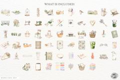 Watercolor Summer Routine Clipart Product Image 4