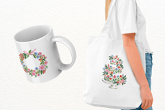 Wildflower Wedding Clipart Product Image 3
