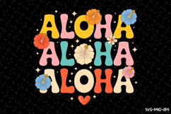 Aloha SVG Design | Summer | SVG Cut files Product Image 1