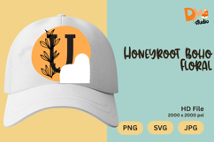 Honeyroot Boho Floral Monogram Product Image 1