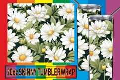 Watercolor Wonder: Floral Tumbler Wrap Product Image 1