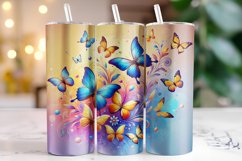 Butterflies Tumbler Wrap | Sublimation | Tumblers Product Image 1
