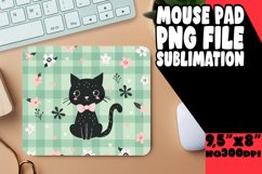 Watercolor Cat Mouse Pad for PNG Product Image 1