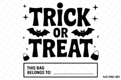 Trick or Treat Svg | Halloween Svg | Svg Cut Files Product Image 1