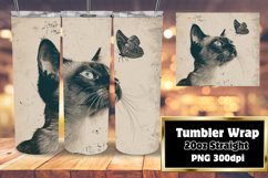 Enchanting Feline Finds: Sublimation Tumbler Collection Product Image 1
