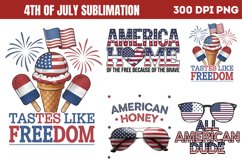 4th Of July Sublimation PNG Product Image 1