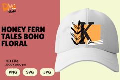 Honey Fern Tales Boho Floral Monogram Product Image 1