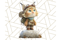Tiny Explorers Clipart PNG, Animal Adventure PNG Product Image 5