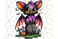 Enchanted Graveyard Halloween PNG Clipart Product Image 5