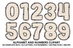 Japanese Alphabet & Numbers Clipart PNG 300 DPI Product Image 5