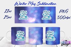 Winter Mug Sublimation | Winter 11 oz |15 oz Mug Sublimation Product Image 30