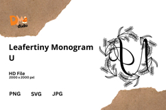 Leafertiny Monogram Product Image 1