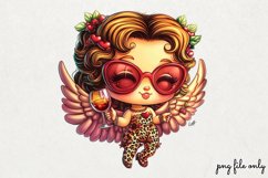 Lazy Sassy Angle for Valentine Clipart PNG Product Image 1
