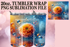 GIFT OF JOY 20oz TUMBLER WRAP, 3D Flower Product Image 1