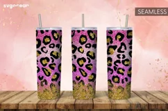 Pink Glitter | Skinny 20 oz | Tapered | Straight Product Image 1