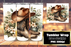 Bespoke 20oz Tumbler Artwork , Western Product Image 1