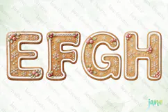 Cookie Letters Clipart Product Image 1