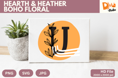 Hearth &amp; Heather Boho Floral Monogram Product Image 1