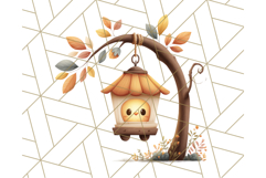 Woodland Forest Scene PNG Clipart, Fall Nature Elements Product Image 5
