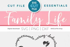 Granna svg - Granna heart - a grandma svg for crafters Product Image 3