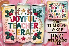 Blissful moments 20oz tumbler wrap, Teacher Product Image 1