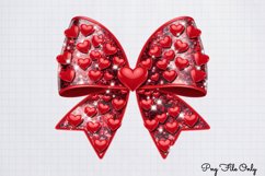 Coquette Valentine Clipart PNG Product Image 1