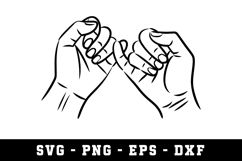 Hand Shake SVG | SVG Cut files | Cricut Product Image 1