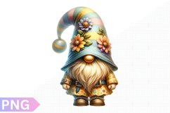 Easter Gnome Clipart ,Easter sublimation PNG Design Product Image 1