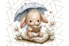 Forest Fairy Garden Creatures PNG, Whimsical Woodland Art Product Image 5