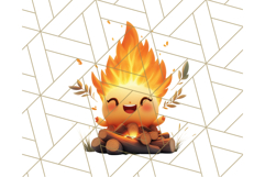 Chunky Kawaii Woodland Critters PNG Clipart, Cute Animals Product Image 5