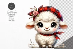 Animals clipart, Sheep clipart, Farm clipart Product Image 1